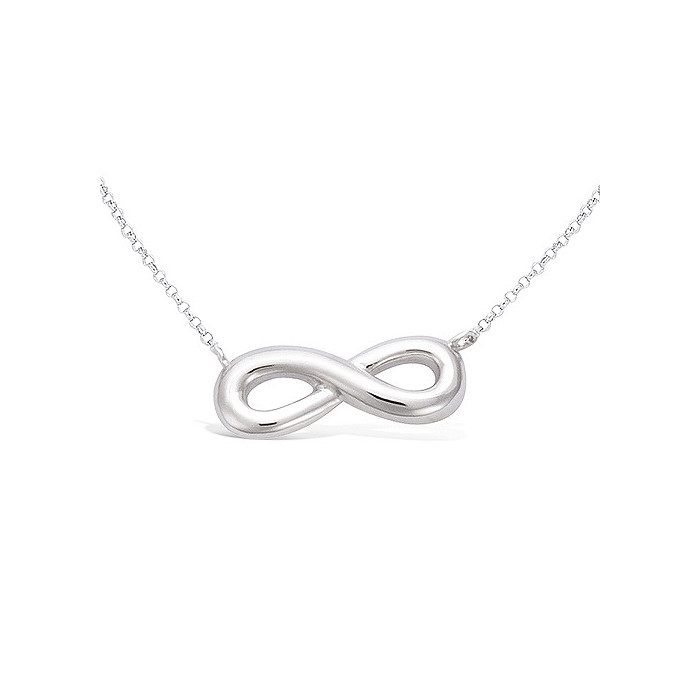 Collier Signe Infini En Argent