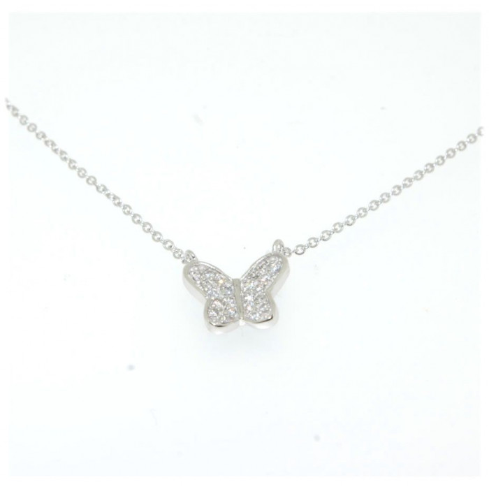 Collier Argent Oxydes